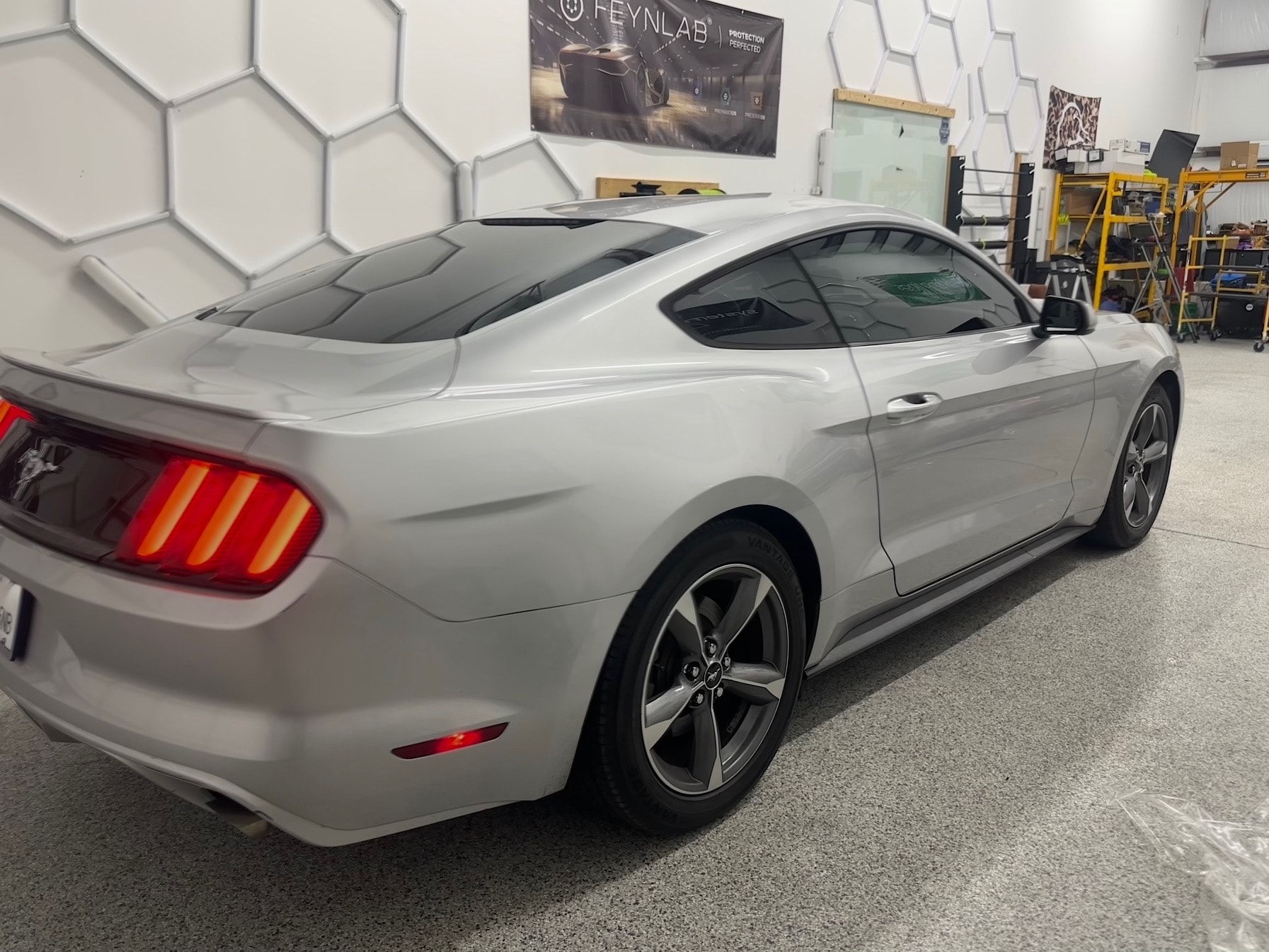 Professional automotive window tinting
