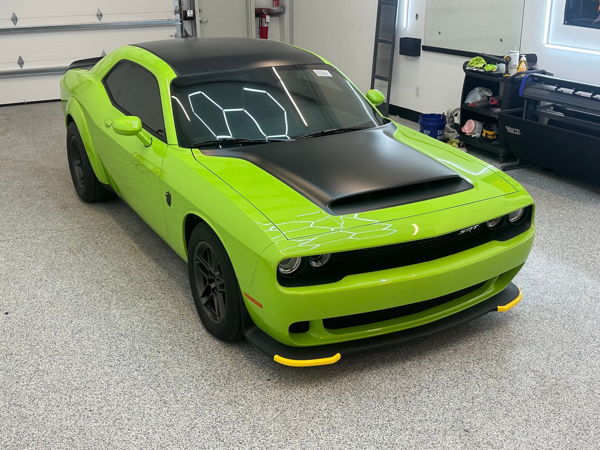Window tint film installation